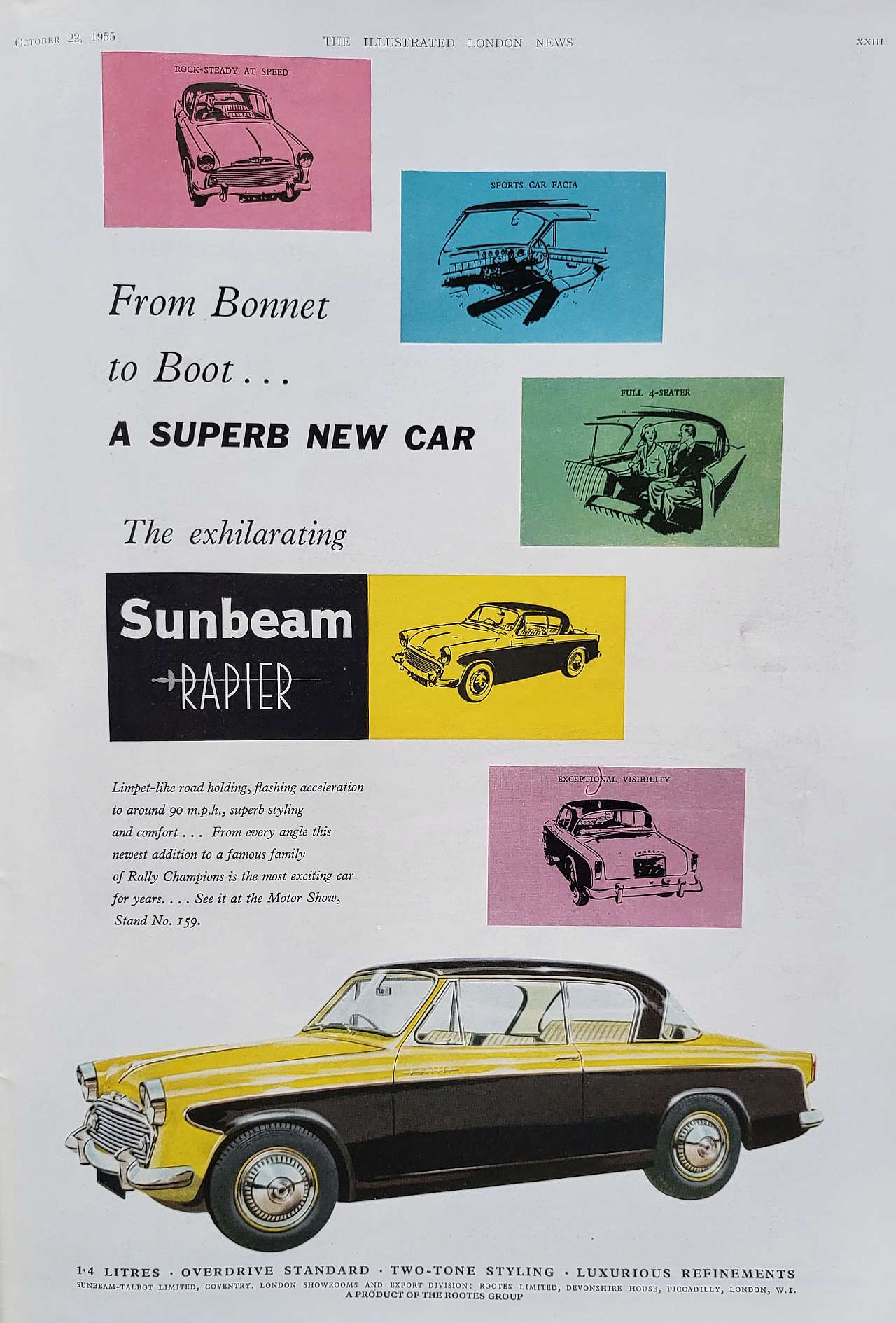 sunbeam rapier advert